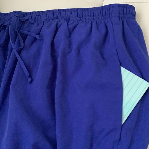 Koret Sport Active Wear Pants Women’s Size M Pull On Stretch Waist Blue - Picture 4 of 6